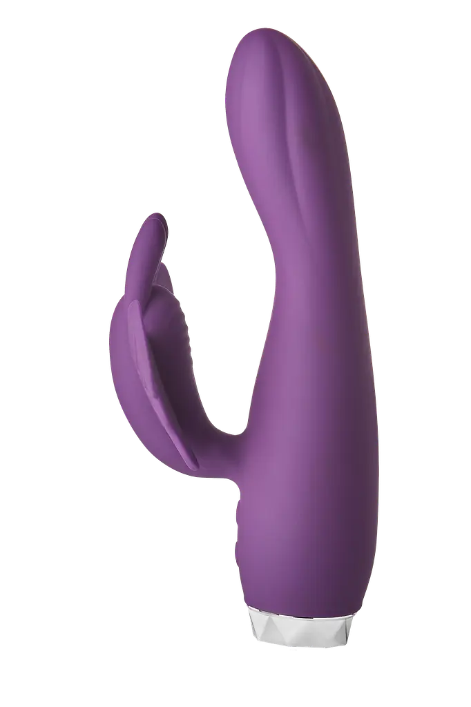 Вібратор кролик Dream Toys Flirts Butterfly Vibrator Purple - фото 4