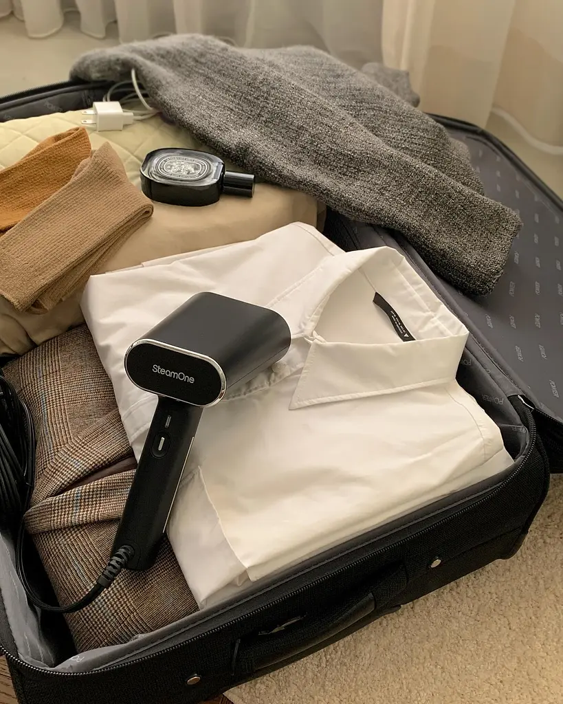 Отпариватель портативный SteamOne черный (EUNS150B) - фото 10