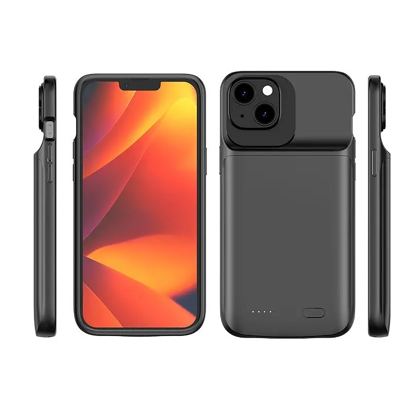 Чехол-аккумулятор XON PowerCase для iPhone 15 / 15 Pro 4800 mAh Черный (PCBS1115148B 2711) - фото 2
