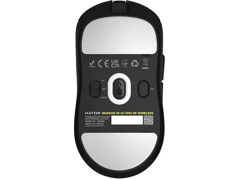 Миша Hator Quasar 3S ULTIMA 8K Wireless black (HTM660) - фото 4