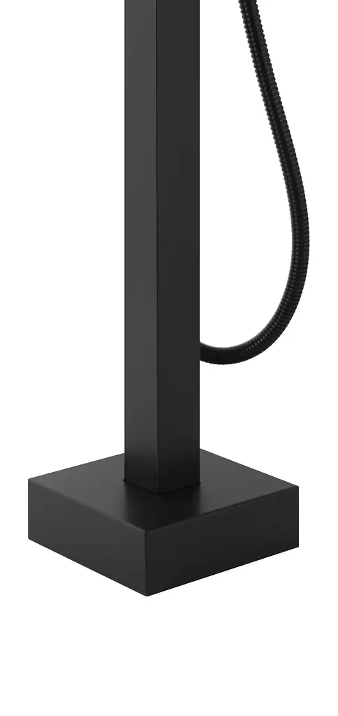 Змішувач для ванни Corsan Ango black mat підлоговий CMB3020BL Чорний матовий - фото 4