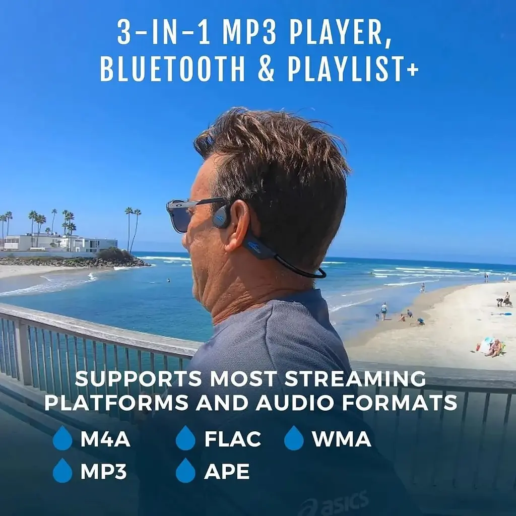 Гарнітура водонепроникна H2O Audio TRI PRO з вбудованим MP3-плеєром  - фото 8
