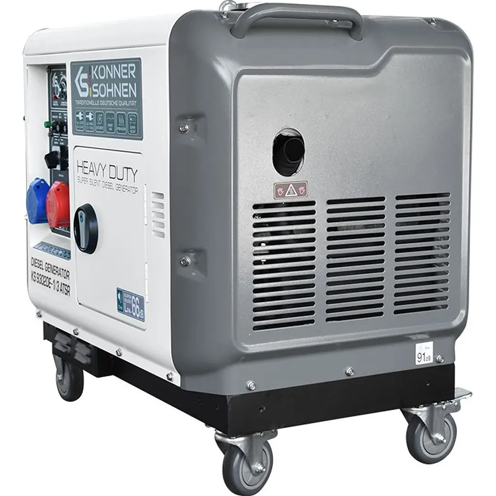 Генератор дизельний Konner&Sohnen KS 9302DE-1/3 ATSR [128993] - фото 4