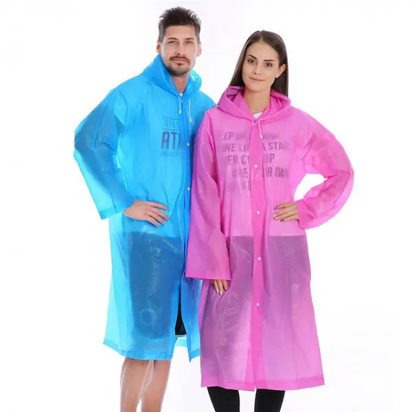 Жіночий дощовик / плащ від дощу, колір - рожевий, Raincoat, плащ дощовик - з доставкою по Україні (ST) - фото 2