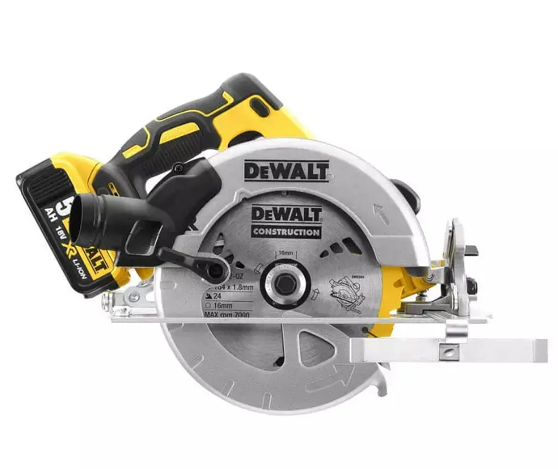 Пила дискова акумуляторна DeWalt з АКБ та ЗП DCS570P2 - фото 3