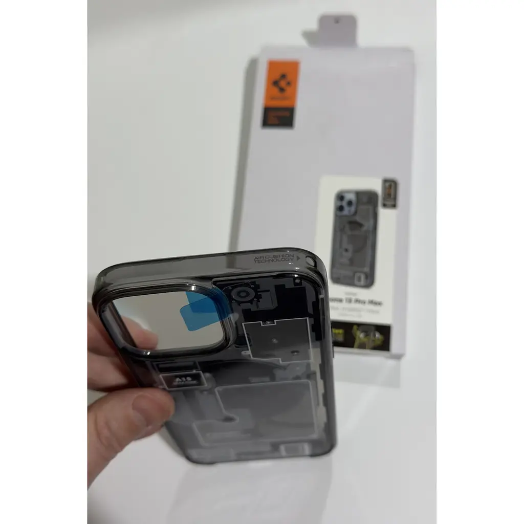 Оригинальный противоударний чехол Spigen Ultra Hybrid MagSafe для Iphone 13 Pro Max (6.7") Zero One ACS05450 - фото 11