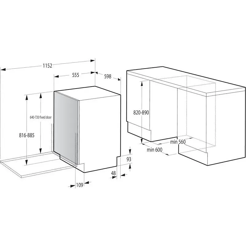 Посудомоечная машина Gorenje GV 642 E90 - фото 4