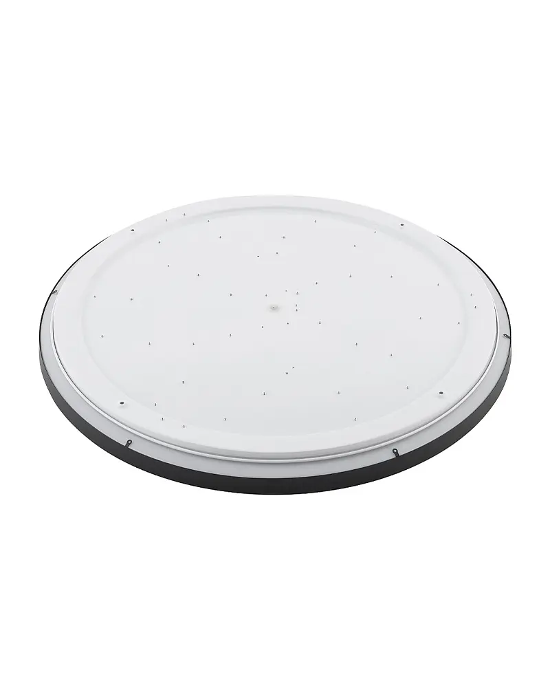 Світильник стельовий Nowodvorski 10976 Agnes Round LED Pro 1x64W 4000K 5900Lm IP44 чорний - фото 2