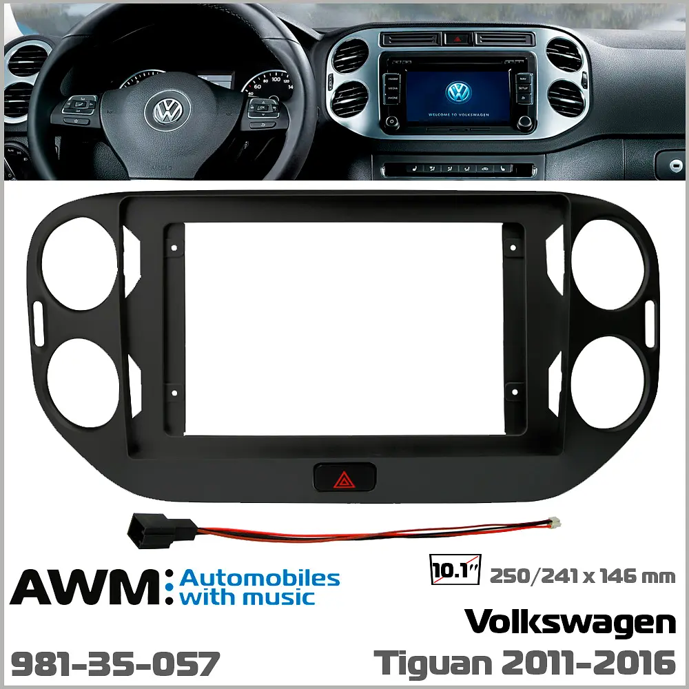 Перехідна рамка Volkswagen Tiguan, Golf Plus AWM 981-35-057 - фото 5