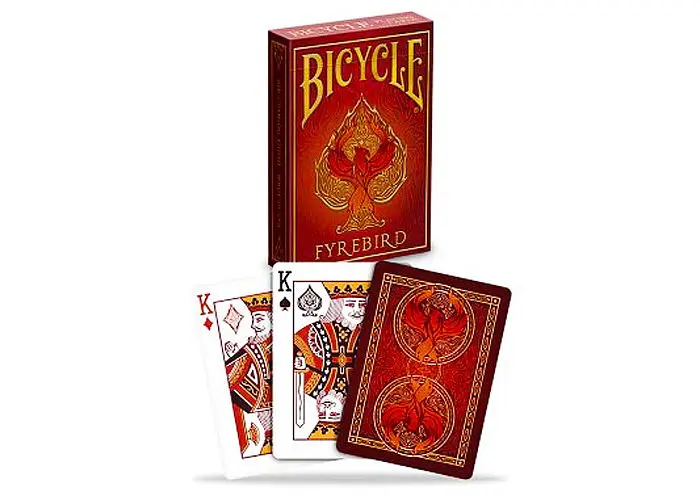 Карты игральные United States Playing Card Company Bicycle Fyrebird (PCBFB1) - фото 6