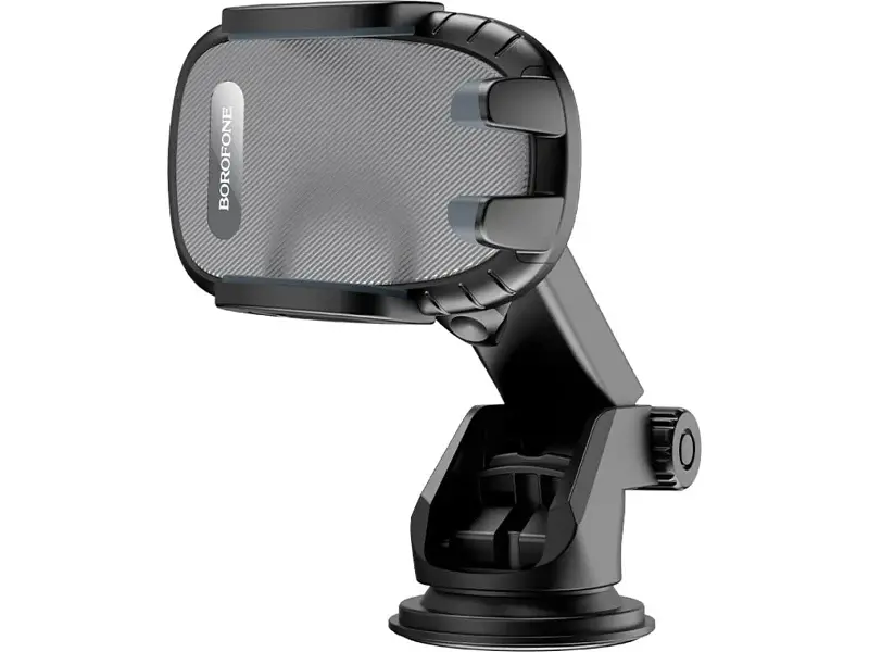 Автомобільний тримач для смартфона Borofone BH53 Windy Black/Grey (6931474751867) - фото 2