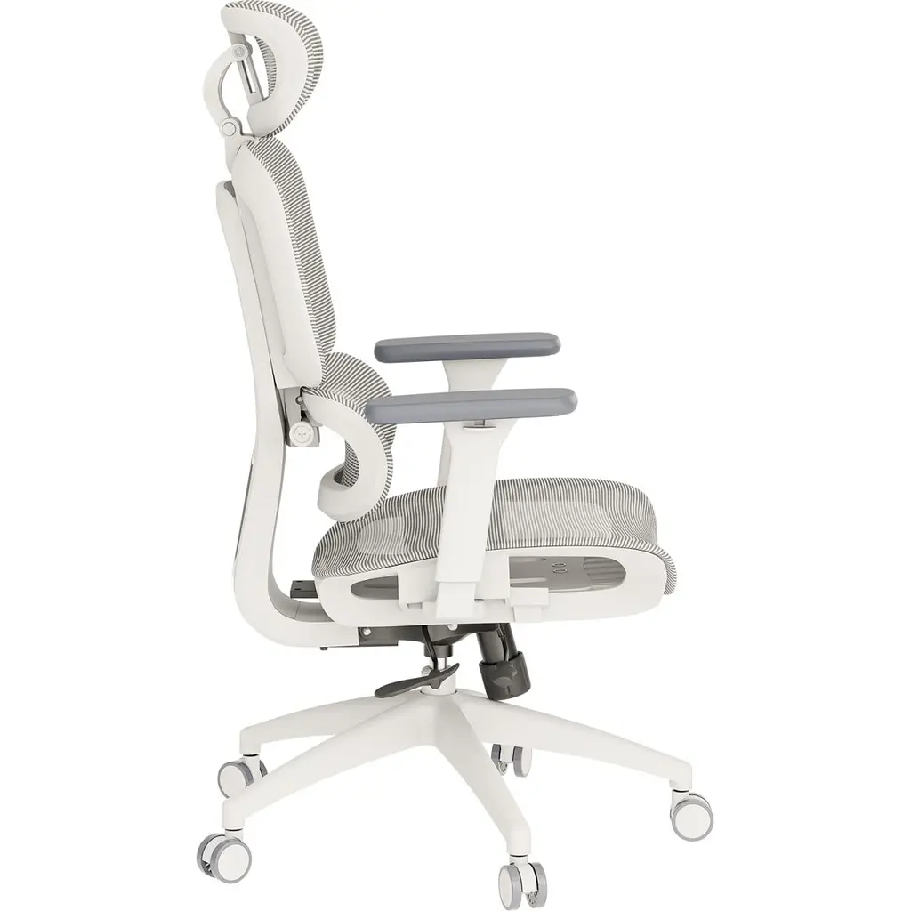 Офісне крісло OfficePro Skyline OC680-W-LG-LG White/Light Gray [175039] - фото 5