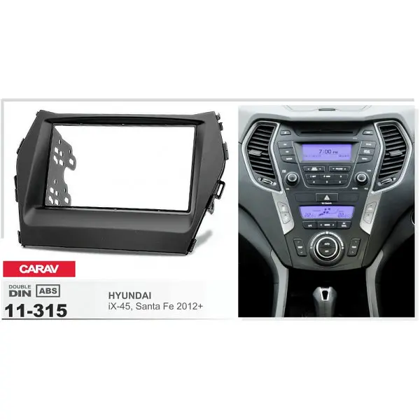 Переходная рамка Hyundai Santa Fe Carav 11-315 - фото 4