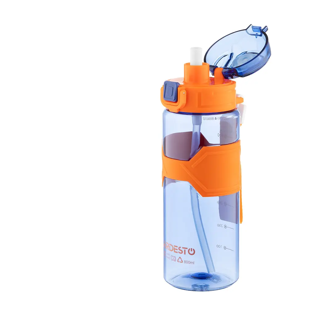 Бутылка для воды Ardesto Fitness 800 мл синяя (AR2280ED) - фото 6