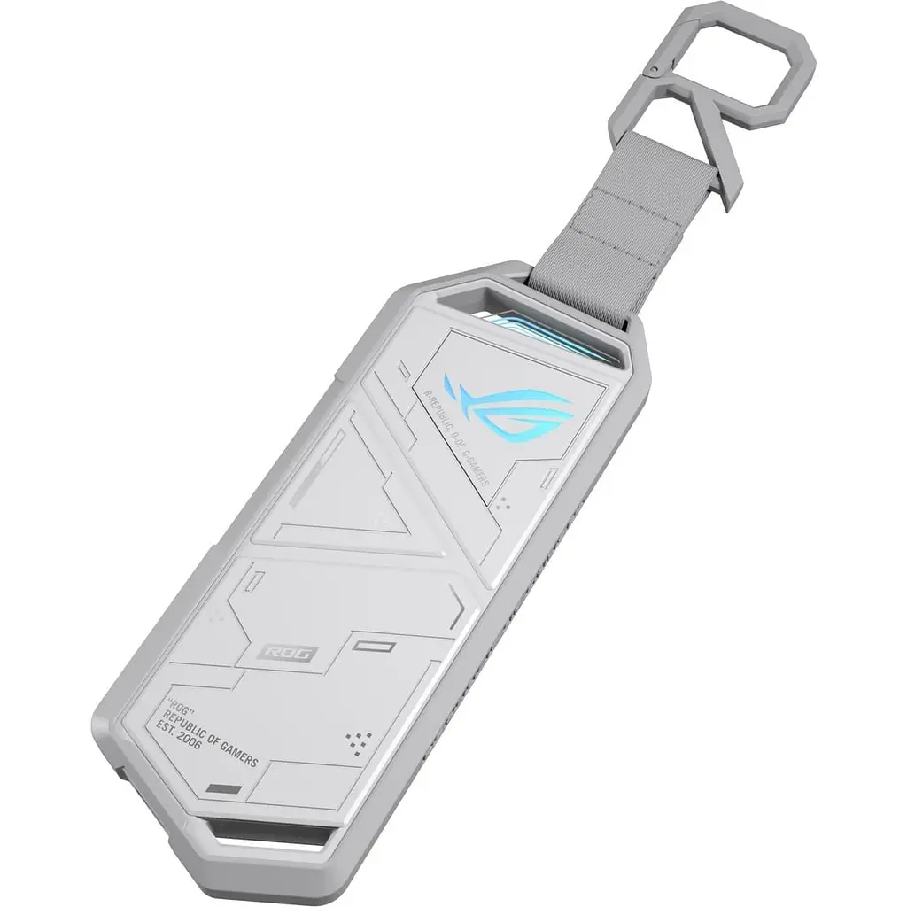 Зовнішня кишеня ASUS для SSD ROG STRIX ARION ESD-S1C/WHT/G/AS PCIe NVMe M.2 2230/2242/2260/2280 USB Type-C 3.2 Gen 2x1 білий (90DD02H1-B09000) - фото 4