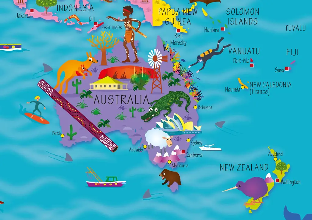 Collins Children’s World Map New - фото 4