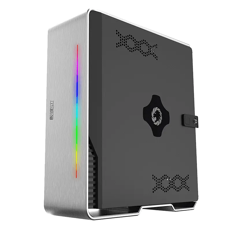 Корпус GameMax Violin 180W Silver (Violin Silver) - фото 2