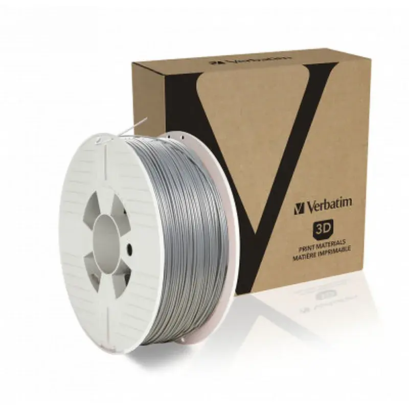Пластик для 3D-принтера Verbatim ABS 1.75мм Aluminium Grey 1kg (55032) - фото 2