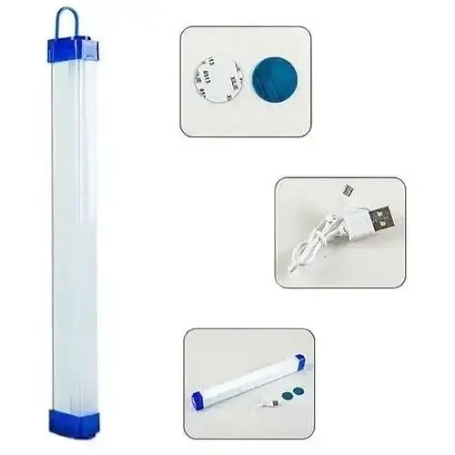 Светильник аварийного освещения Bailong BK-700T светодиодная аккумуляторная LED лампа с солнечной панелью - фото 2