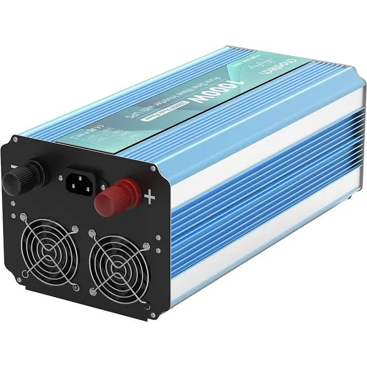 Автомобільний інвертор Choetech 12/220V 1000W INV-C1000WUPS-EU [108835] - фото 2