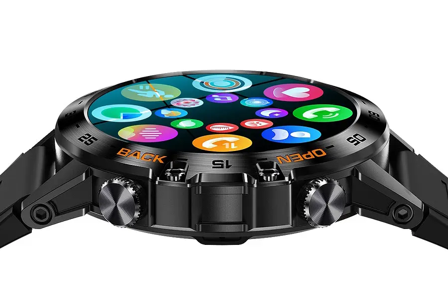 Часы Smart Delta K52 Black Rubber, 2 ремешка - фото 11