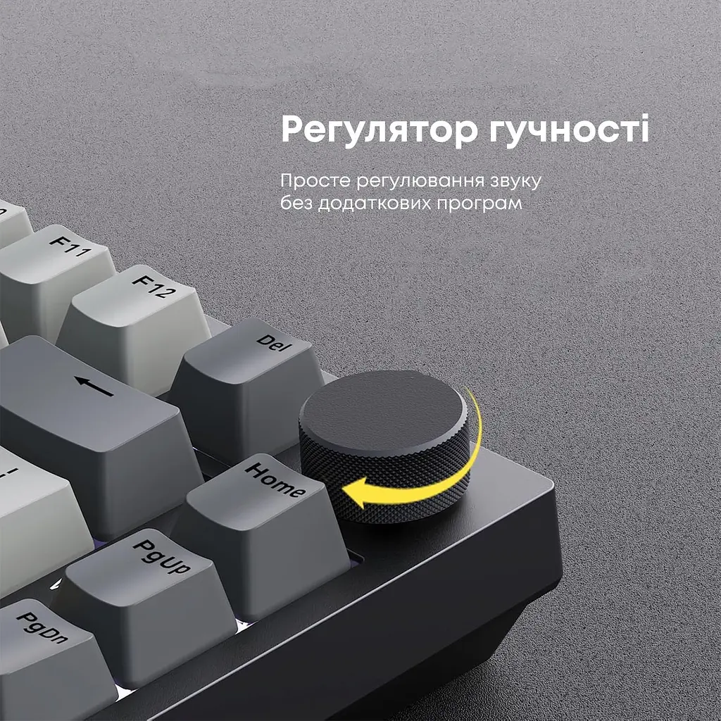 Клавіатура Ajazz AK820 Sea Salt Switch Black (AK820-SS-BGY) [163668] - фото 16