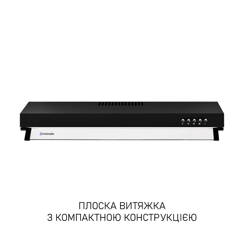 Витяжка плоска Minola HPL 6200 BLF - фото 2