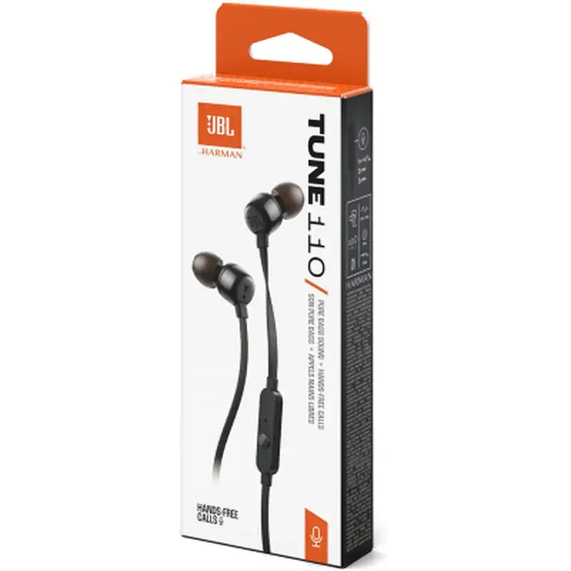Навушники JBL Tune 110 Eco Black (JBLT110BLKE) - фото 11