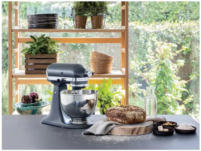 Чаша для змішування з ручкою KitchenAid 5K45SBWH - фото 4