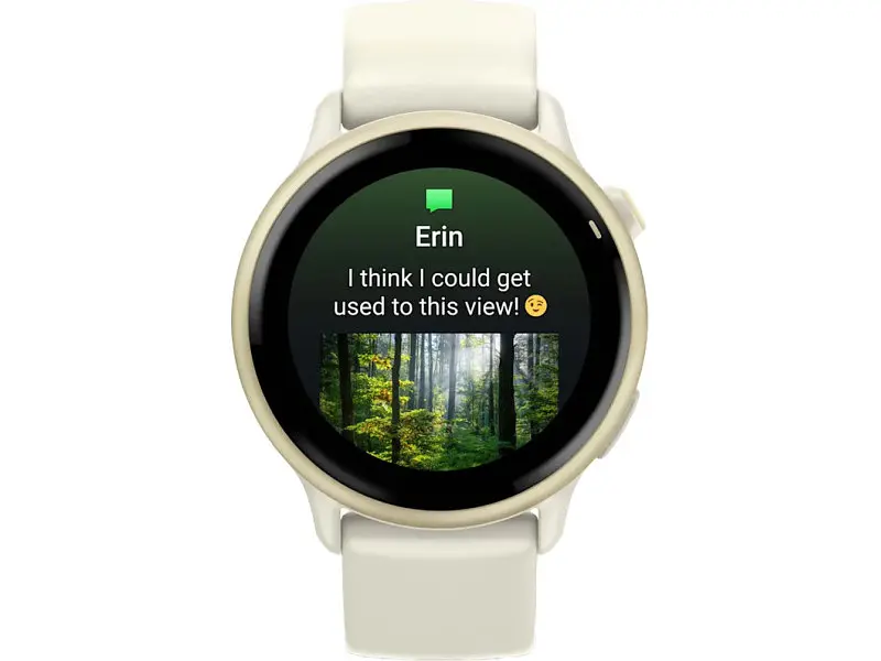 Смарт-годинник Garmin Vivoactive 6 Lunar Gold with Bone Band (010-02985-01) - фото 2