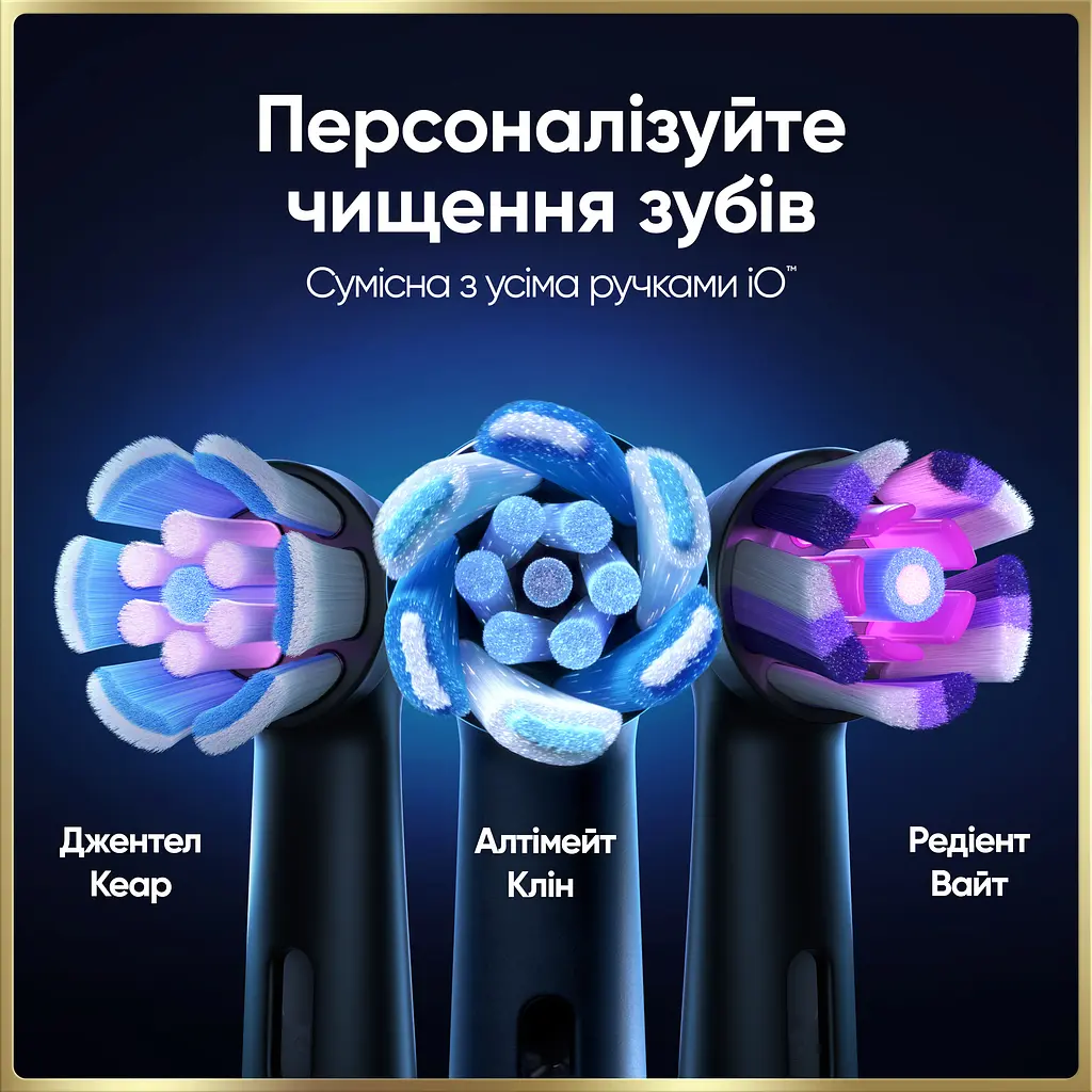 Електрична зубна щітка Oral-B iO 9 чорна - фото 11