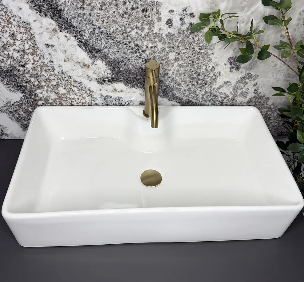 Умивальник VBI Forli 70 накладний 70x39.5 см white VBI-011110 - фото 3