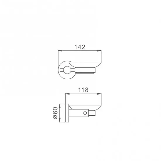 Мильниця Frap F30102 - фото 2