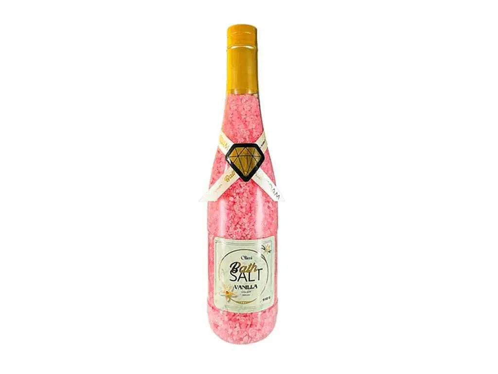 Сіль для ванни OLIMI 1,2кг пляшка Vanilla