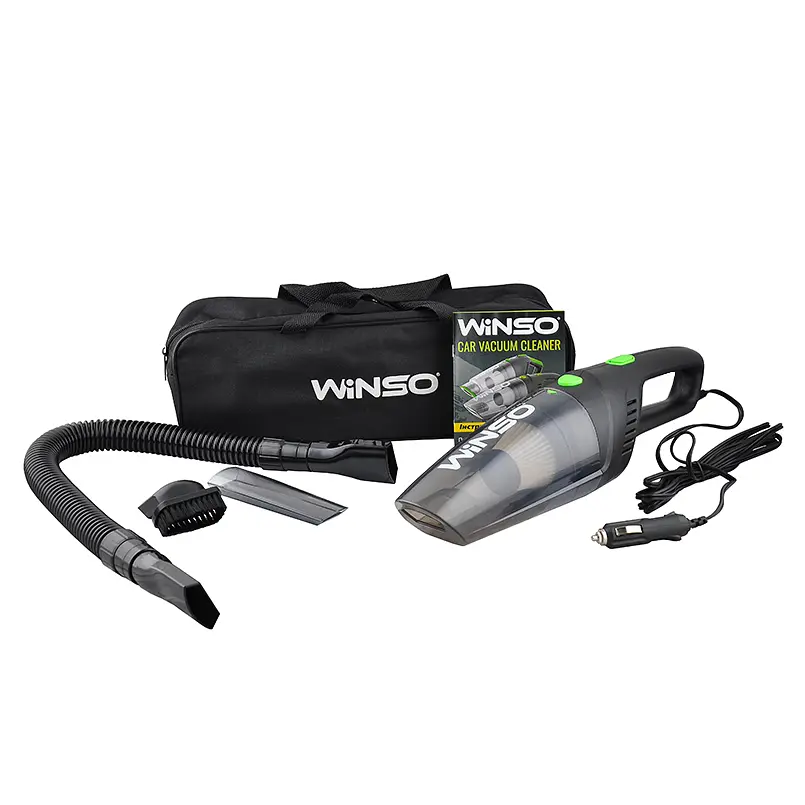 Пилосос автомобільний Winso 110Вт 5,2кПа від прикурювача чорний(250200)