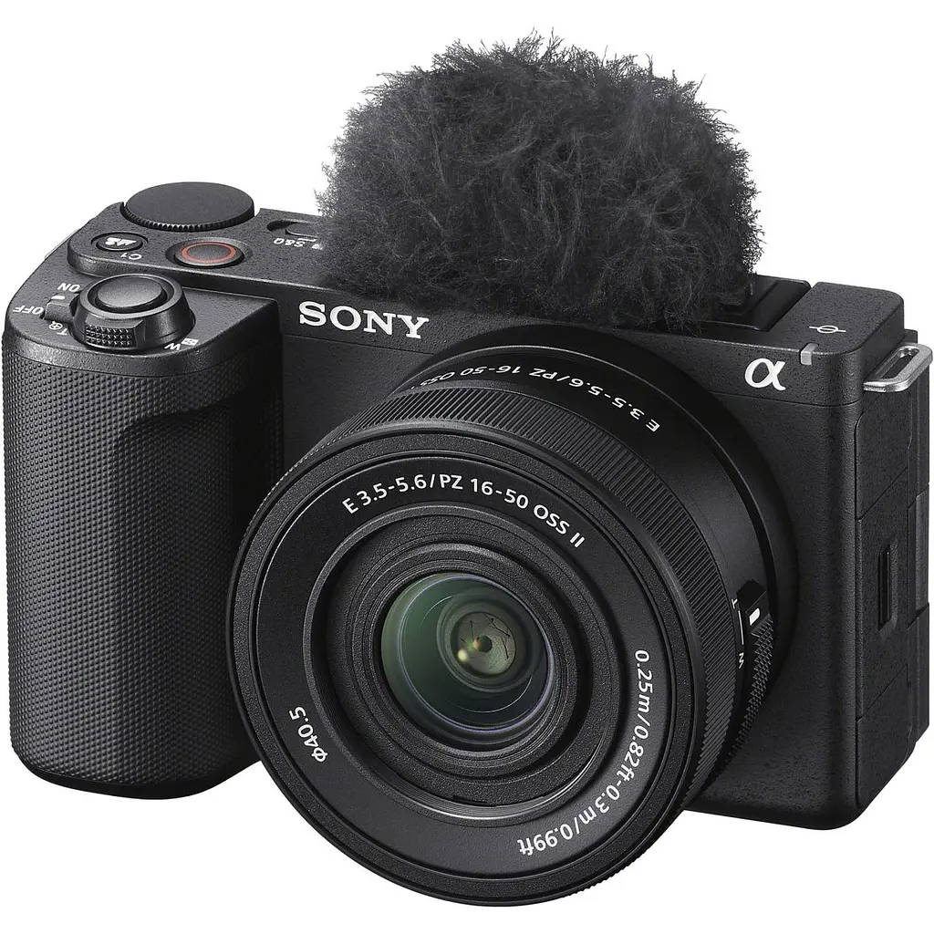 Бездзеркальний фотоапарат Sony ZV-E10 II Kit 16-50mm f3.5-5.6 OSS II Black (ZVE10M2KB.CEC) UA [126415] - фото 2