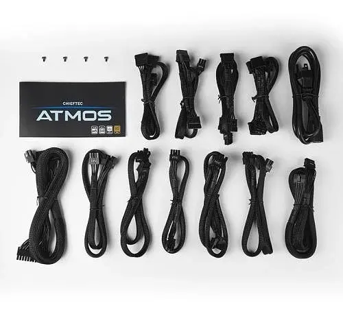 Блок живлення 750 Вт, ATMOS, Black, модульний Chieftec teh0028902 - фото 4