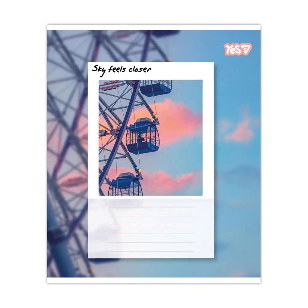 Зошит Yes Frame Your Life А5 48 аркушів лінія (768849), в асортименті - фото 2