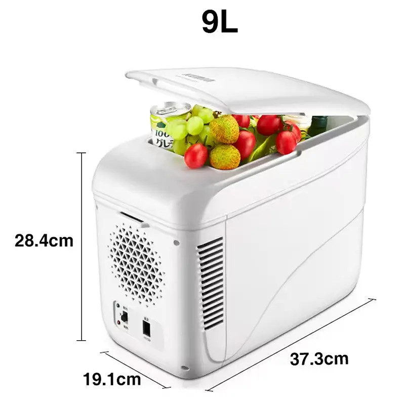 Автохолодильник 9L - К9А охлаждение/нагрев (12v) White - фото 6