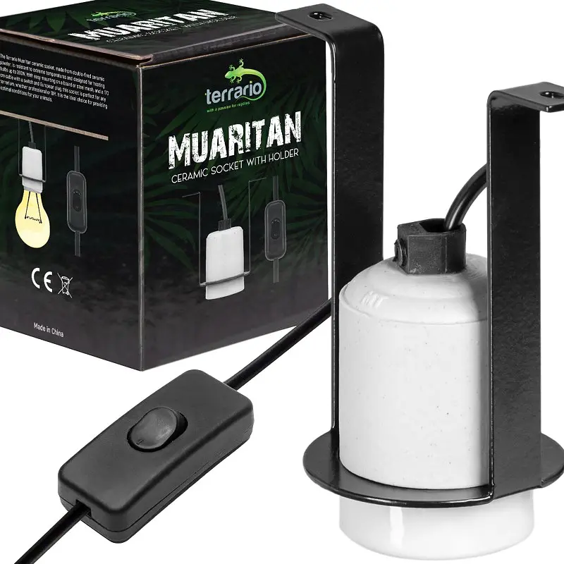 Світильник керамічний патрон Terrario Muaritan Ceramic Socket 200W - фото 2
