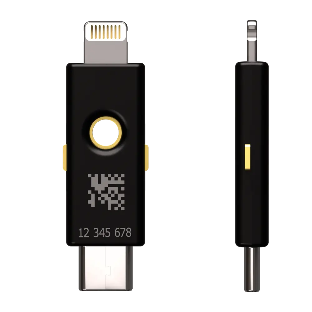 Апаратний ключ Yubico Yubikey 5Ci USB Type-C, Lightning (683072) - фото 3