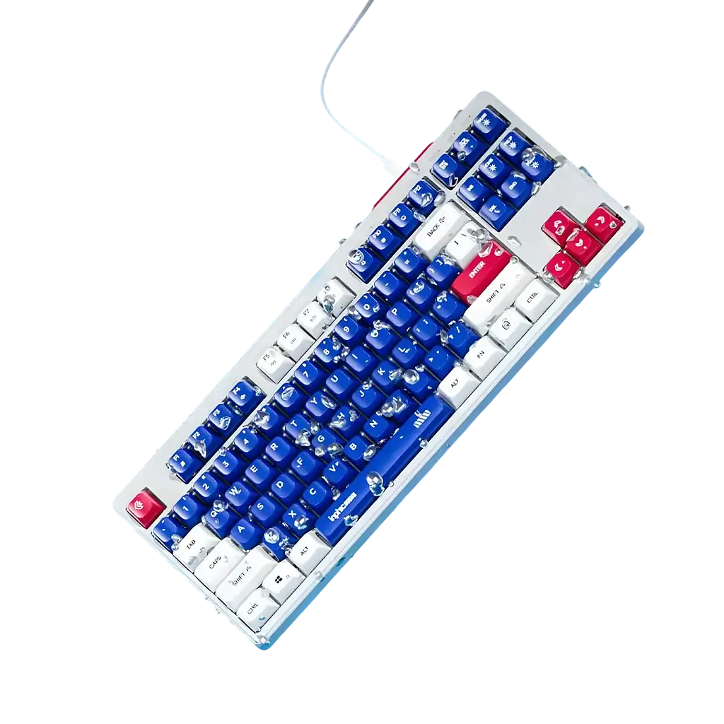 Клавіатура INPHIC K9 ENG/UKR Blue - фото 3