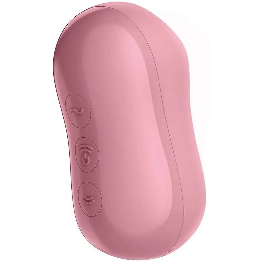 Вакуумний стимулятор із вібрацією Satisfyer Cotton Candy Розовий - фото 6