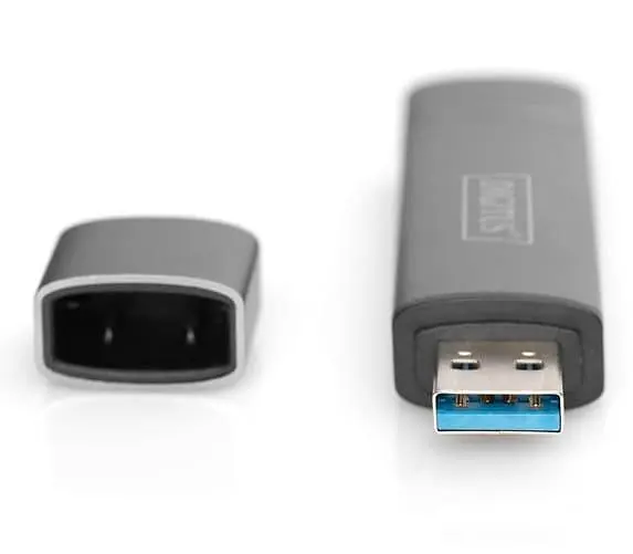 Кардрiдер Digitus USB-C/USB 3.0 SD/MicroSD (DA-70886) - фото 3