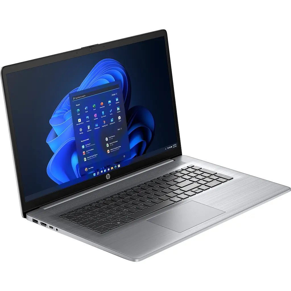 Ноутбук HP Probook 470-G10 17.3' FHD IPS AG, Intel i5-1335U, 16GB, F512GB, NVD550-2, DOS, серебристый (8A4Y8EA) - фото 5
