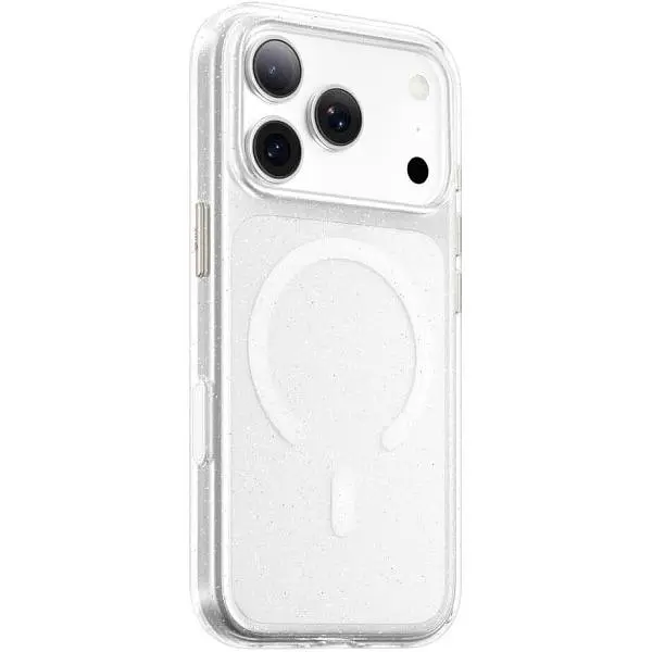 Чохол Blueo Crystal Drop PRO Case with MagSafe для Apple iPhone 17 Pro Glitter Transparent (B41-I17PGTR(M)) [144721] - фото 3