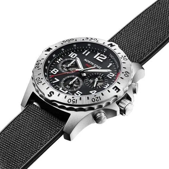 Чоловічий водостійкий наручний годинник North Edge Profi - фото 4