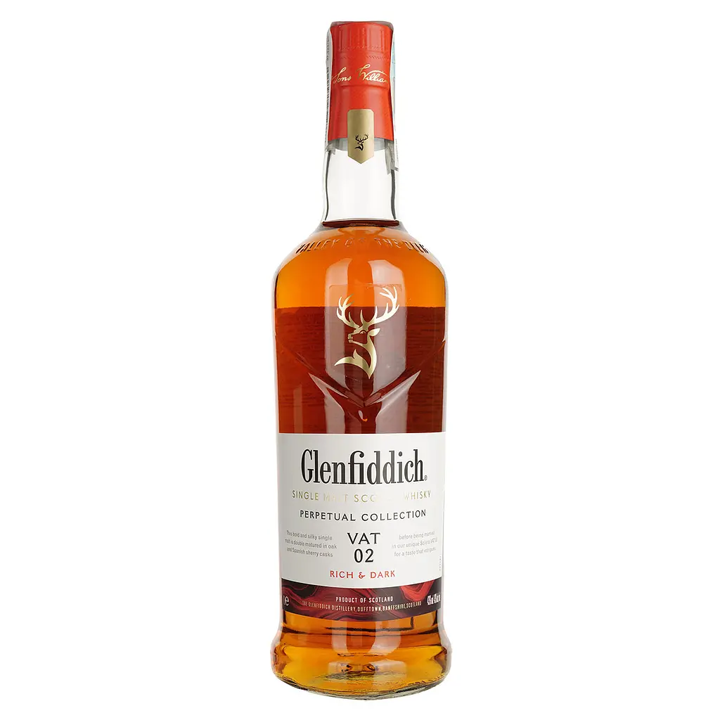 Виски Glenfiddich Perpetual collection vat 02 43% 1 л в подарочной упаковке - фото 2