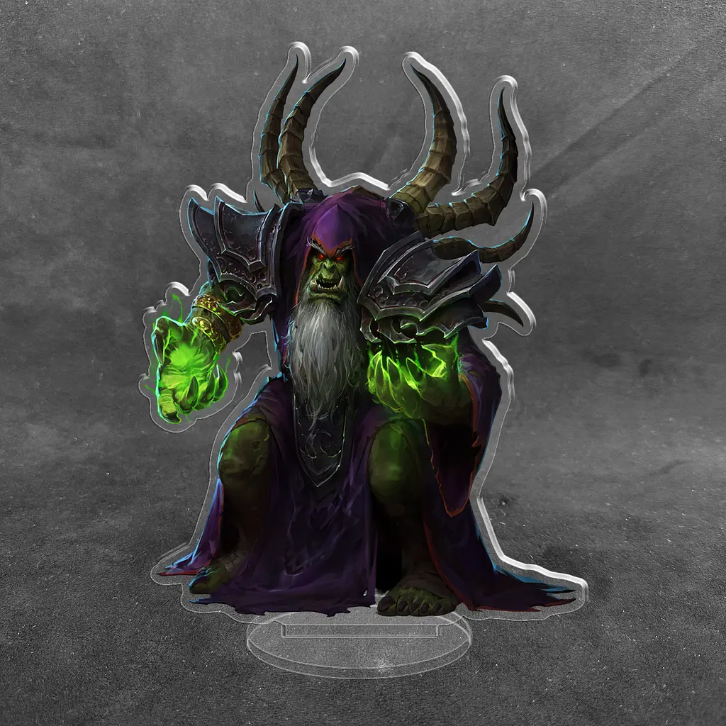 Акрилова колекційна фігурка World of Warcraft Гул'дан 15 см