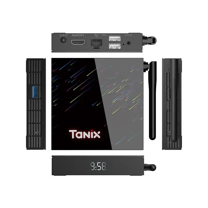 Смарт ТВ приставка Tanix TX68 4/64 Гб Smart TV Box Android 14 - фото 5